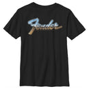 Boy's Fender Chrome Logo T-Shirt