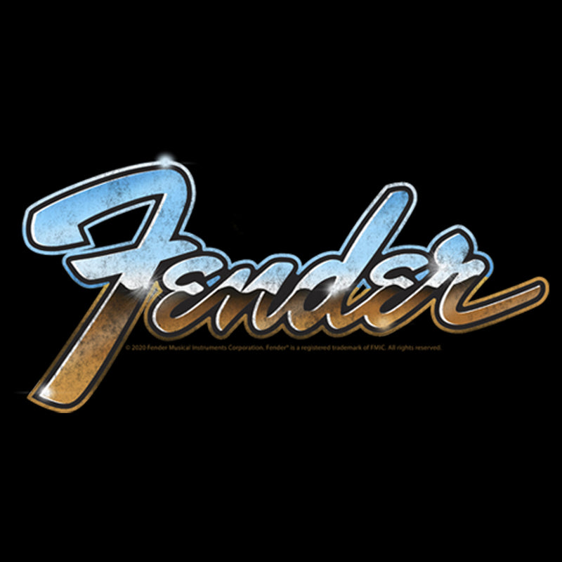 Boy's Fender Chrome Logo Pull Over Hoodie