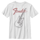 Boy's Fender Guitar Sketch T-Shirt