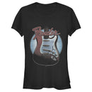 Junior's Fender Guitar Spotlight Logo T-Shirt