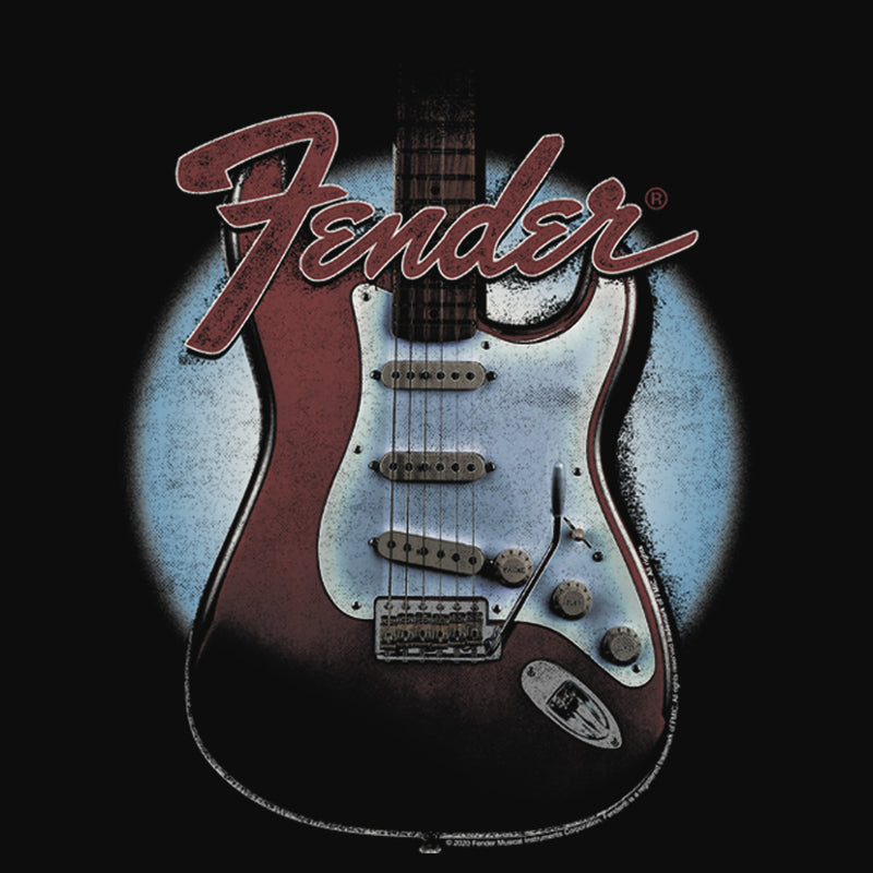 Junior's Fender Guitar Spotlight Logo Racerback Tank Top