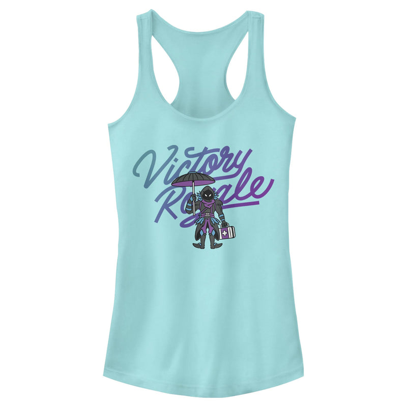 Junior's Fortnite Raven Victory Royale Racerback Tank Top