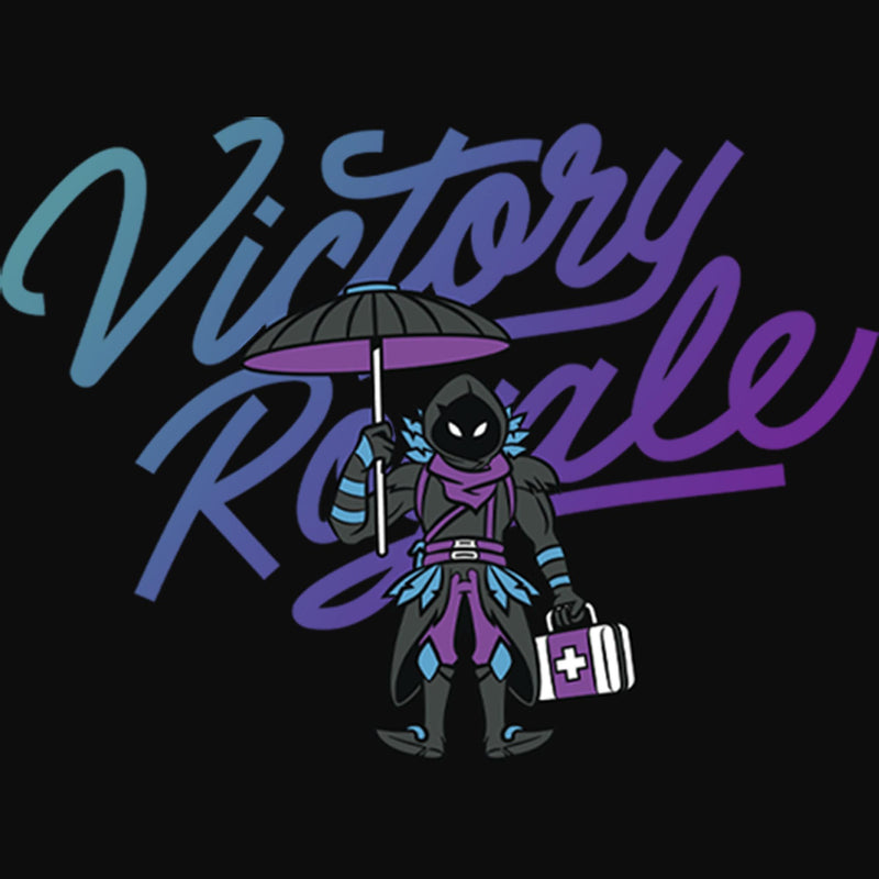 Junior's Fortnite Raven Victory Royale Racerback Tank Top