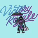 Junior's Fortnite Victory Royale Raven Float On Racerback Tank Top