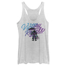 Women's Fortnite Victory Royale Raven Float On Racerback Tank Top