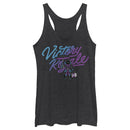 Women's Fortnite Victory Royale Raven Float On Racerback Tank Top