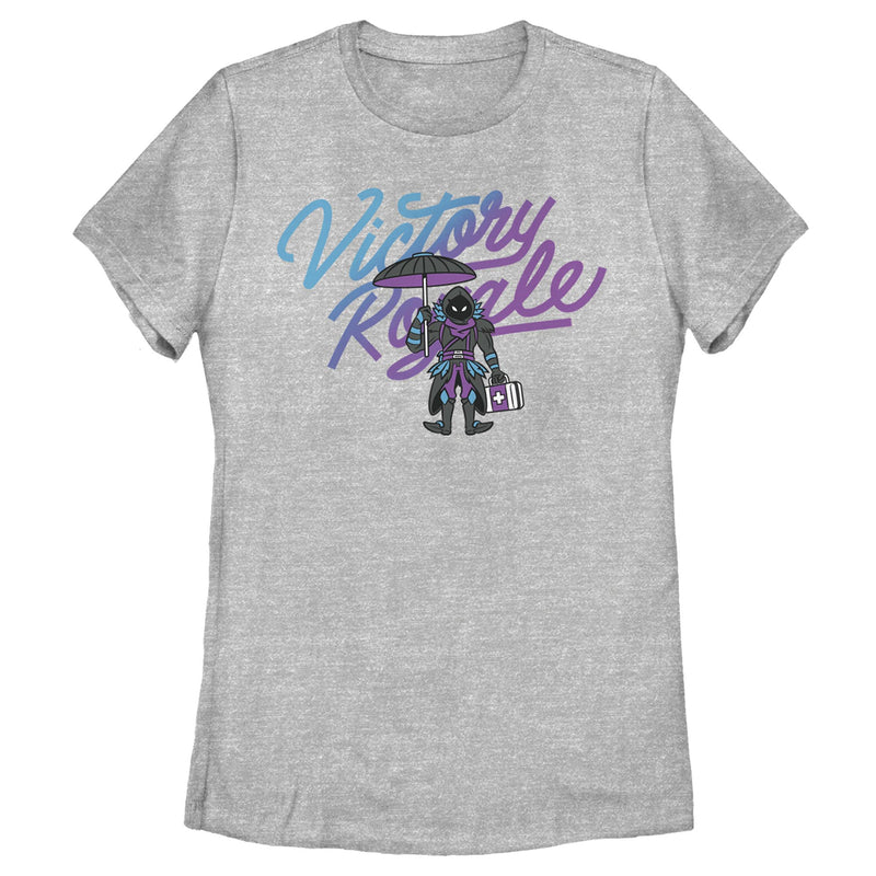 Women's Fortnite Victory Royale Raven Float On T-Shirt