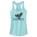 Junior's Fortnite Raven Logo Racerback Tank Top