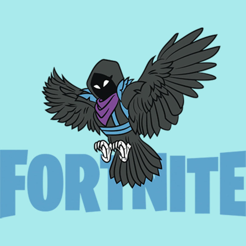 Junior's Fortnite Raven Logo Racerback Tank Top