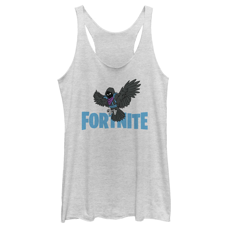 Women's Fortnite Raven Logo Racerback Tank Top