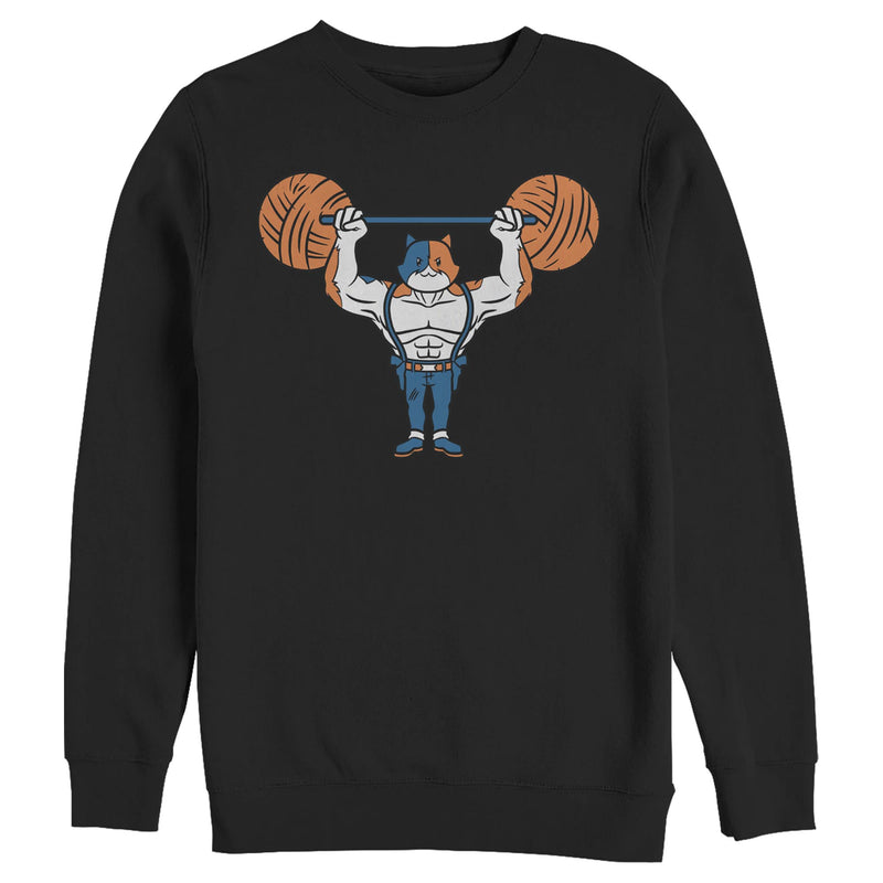 Men's Fortnite Yarn Lifter Meowscles Sweatshirt