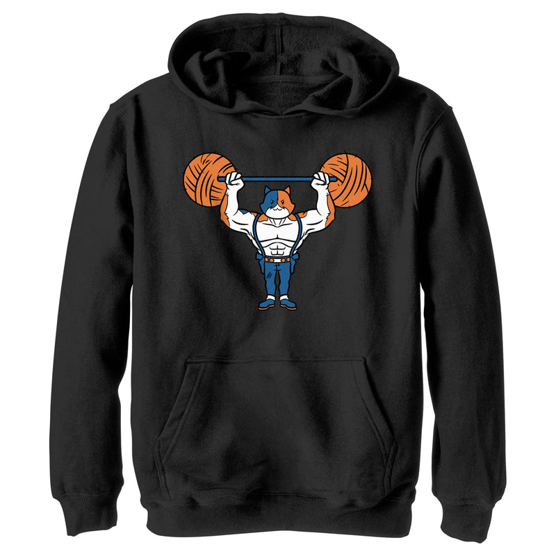 Boy's Fortnite Yarn Lifter Meowscles Pull Over Hoodie