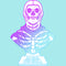 Junior's Fortnite Skull Trooper All Hail Glow Racerback Tank Top