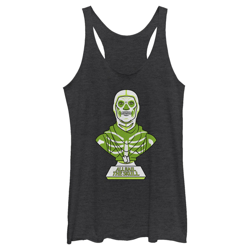 Women's Fortnite All Hail the Skull Racerback Tank Top