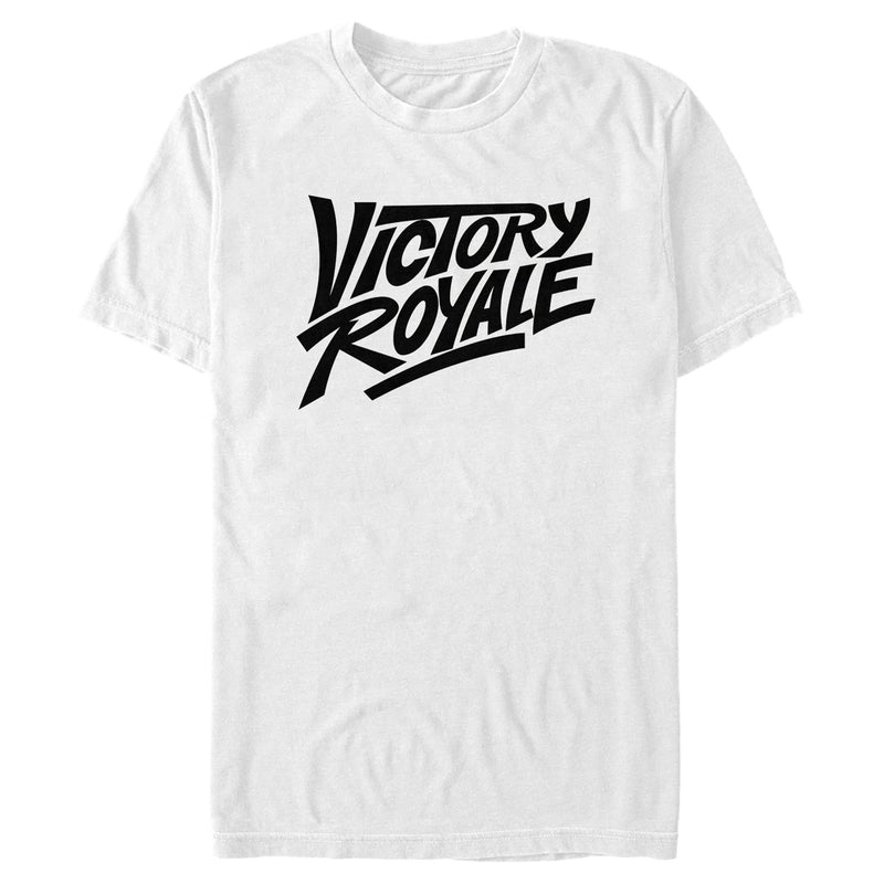 Men's Fortnite Victory Royale Black Logo T-Shirt