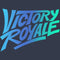 Junior's Fortnite Victory Royale Gradient Logo Racerback Tank Top