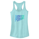 Junior's Fortnite Victory Royale Gradient Logo Racerback Tank Top