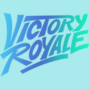 Junior's Fortnite Victory Royale Gradient Logo Racerback Tank Top