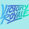 Junior's Fortnite Victory Royale Gradient Logo Racerback Tank Top