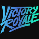 Junior's Fortnite Victory Royale Gradient Logo Racerback Tank Top