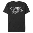 Men's Fortnite Victory Royale Silver Script Logo T-Shirt