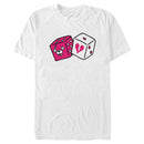 Men's Fortnite Cuddle Team Leader Large Dice T-Shirt