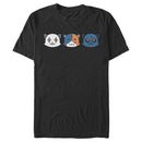 Men's Fortnite Meowscles Faces T-Shirt