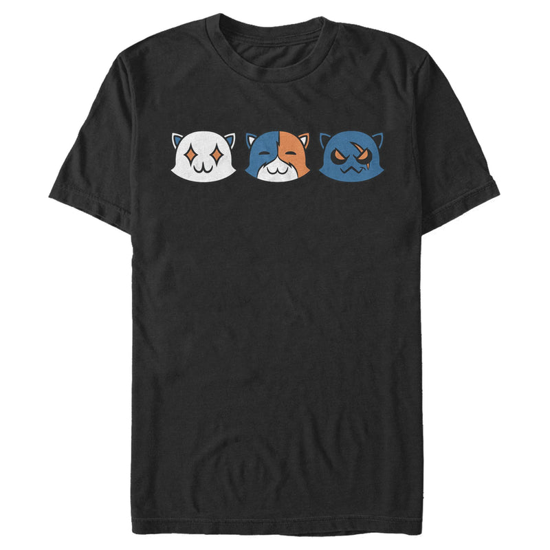 Men's Fortnite Meowscles Faces T-Shirt