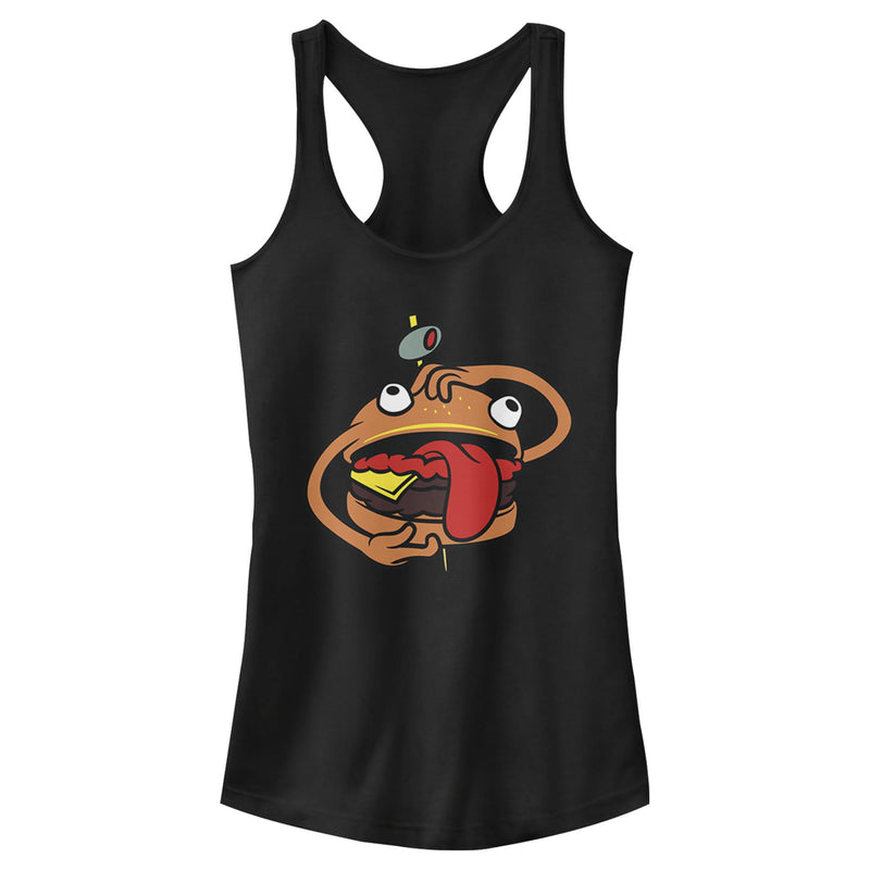 Junior's Fortnite Durr Burger Racerback Tank Top