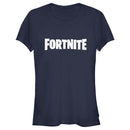 Junior's Fortnite Classic White Logo T-Shirt