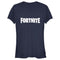 Junior's Fortnite Classic White Logo T-Shirt