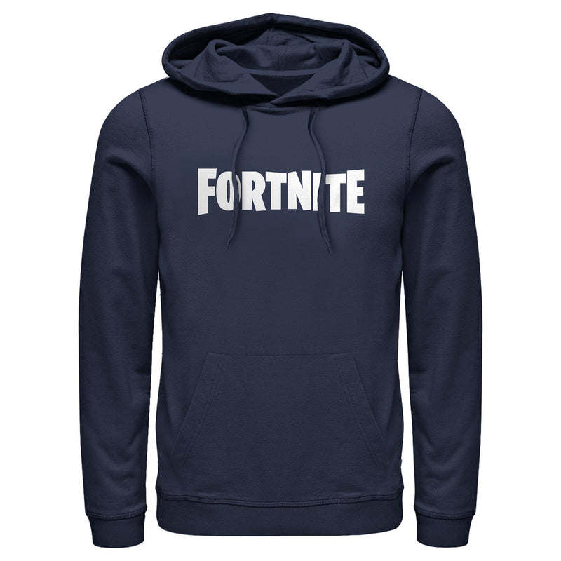 Men's Fortnite Classic White Logo Pull Over Hoodie