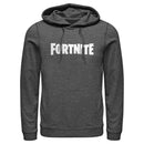 Men's Fortnite Classic White Logo Pull Over Hoodie