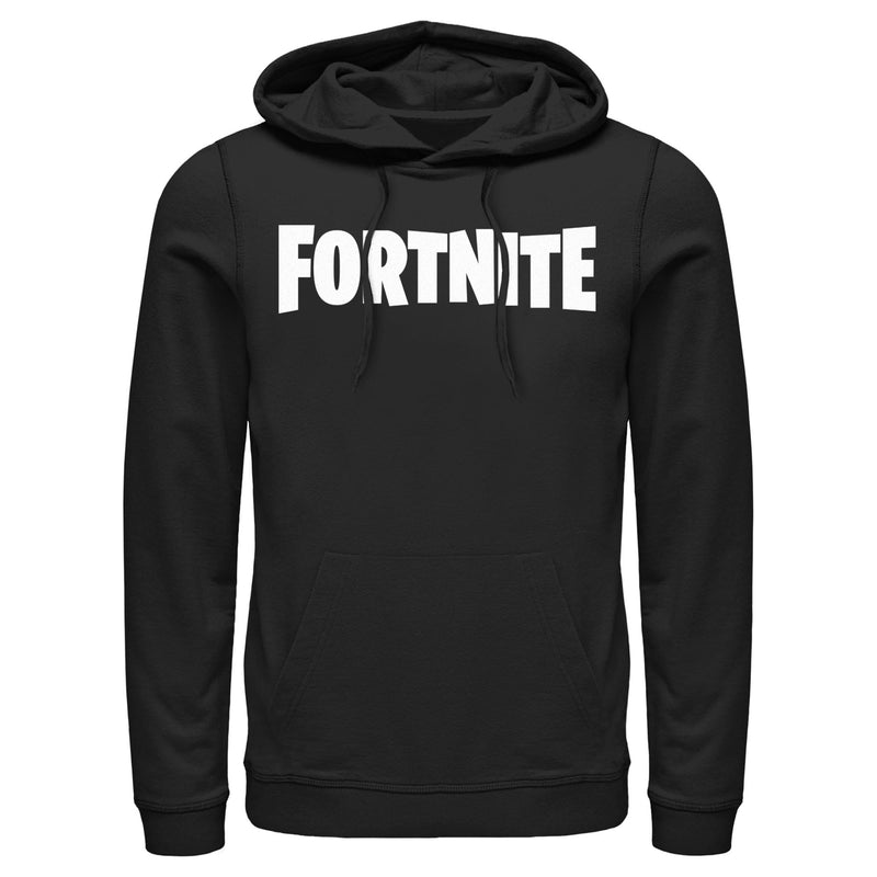 Men's Fortnite Classic White Logo Pull Over Hoodie