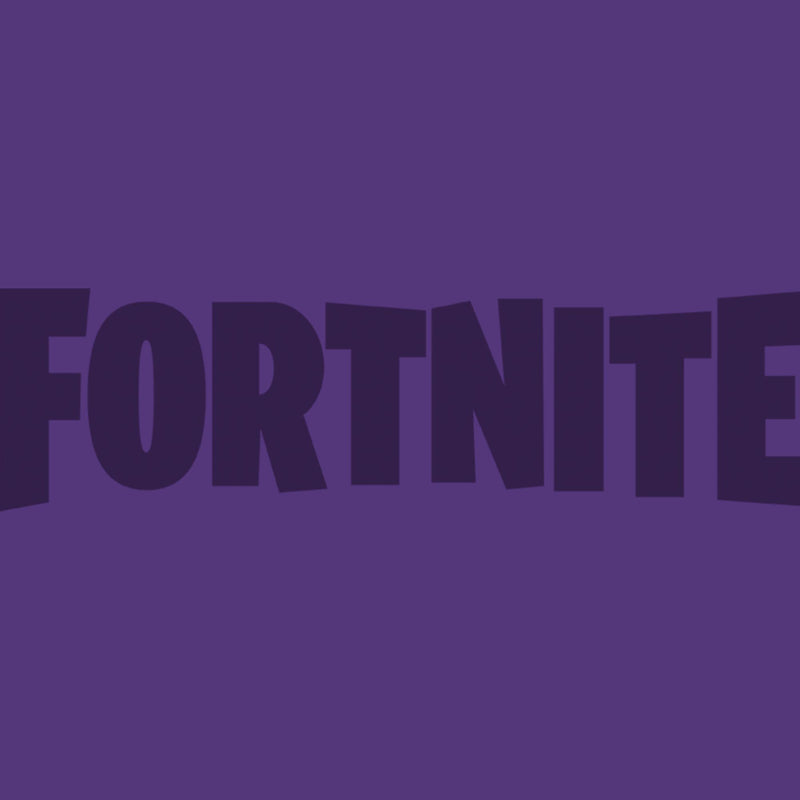 Men's Fortnite Purple Logo T-Shirt