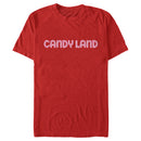 Men's Candy Land Official Striped Logo T-Shirt