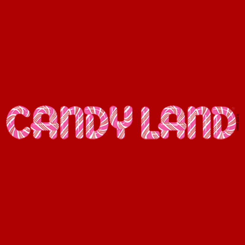 Women's Candy Land Official Striped Logo T-Shirt