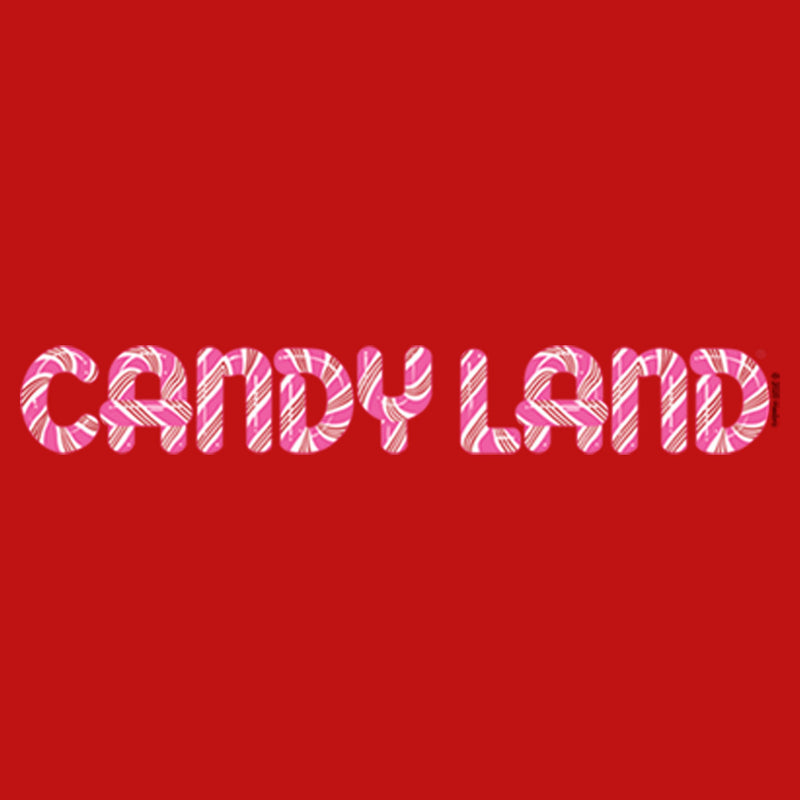 Junior's Candy Land Official Striped Logo T-Shirt