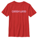 Boy's Candy Land Official Striped Logo T-Shirt