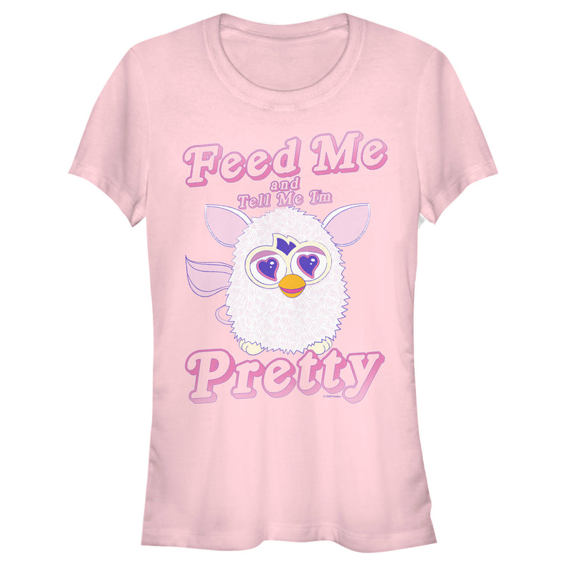 Junior's Furby Tell Me I'm Pretty T-Shirt