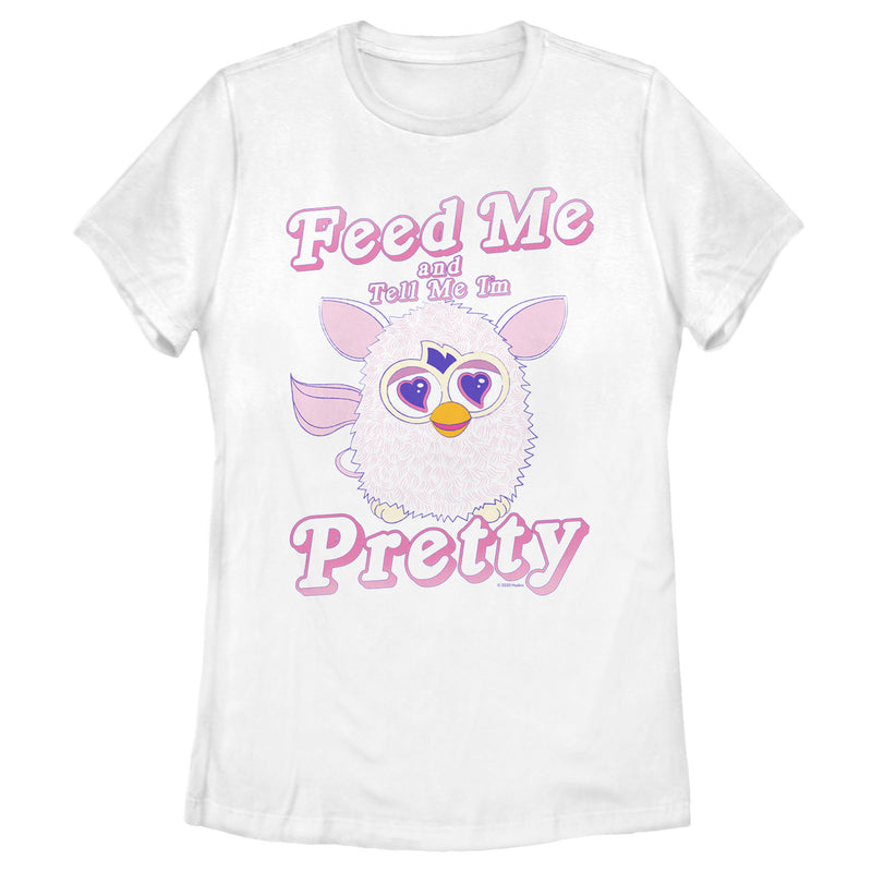 Women's Furby Tell Me I'm Pretty T-Shirt