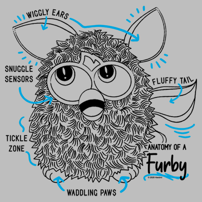 Men's Furby Anatomy T-Shirt