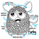 Junior's Furby Anatomy T-Shirt