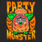 Women's Furby Halloween Party Monster T-Shirt