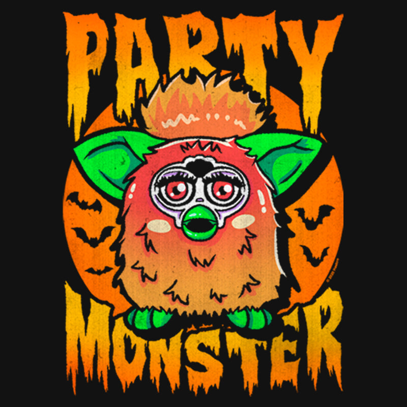 Girl's Furby Halloween Party Monster T-Shirt