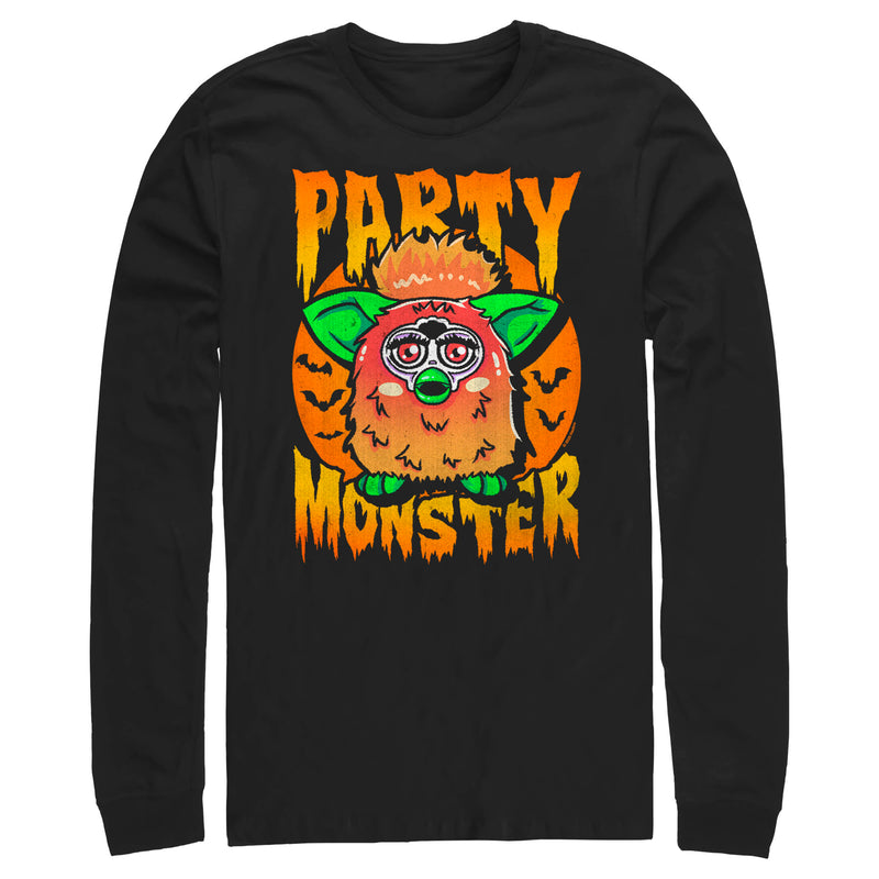 Men's Furby Halloween Party Monster Long Sleeve Shirt