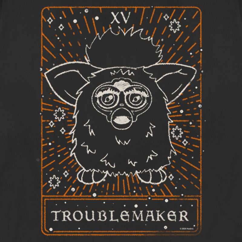 Women's Furby Troublemaker Tarot Card T-Shirt