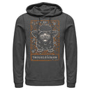 Men's Furby Troublemaker Tarot Card Pull Over Hoodie