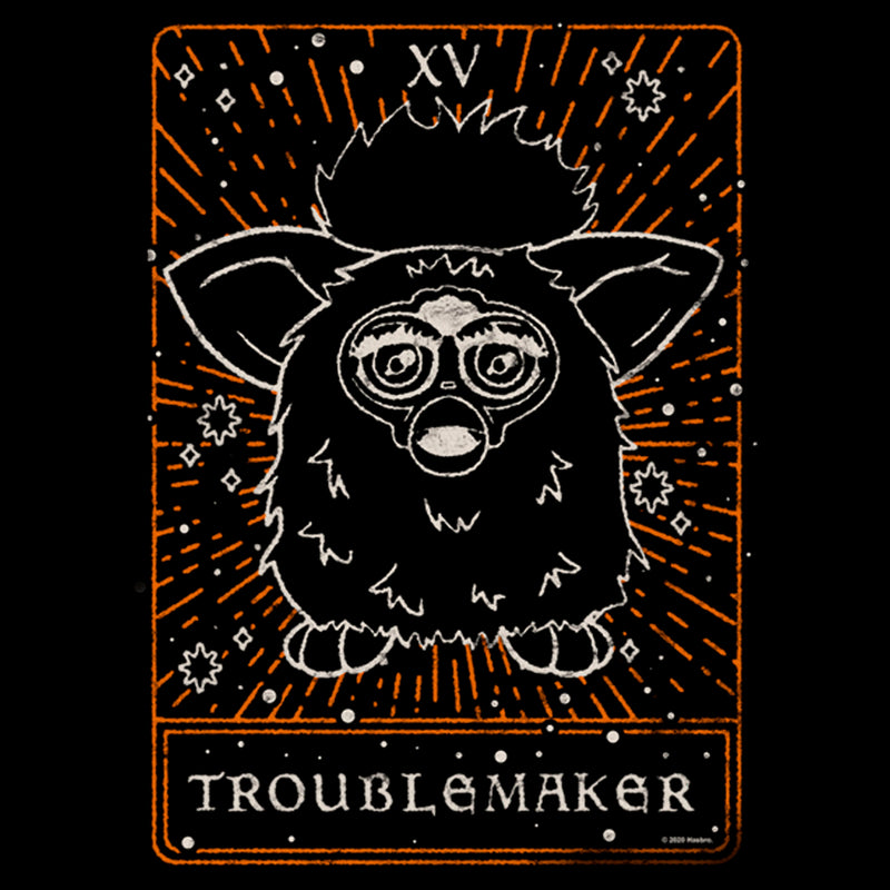 Men's Furby Troublemaker Tarot Card T-Shirt