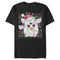 Men's Furby Christmas Lights Ugly Sweater Print T-Shirt